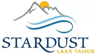 A logo of the city of stardust lake tahoe.