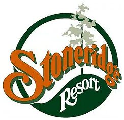 A logo of stoneridge resort