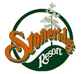 Stoneridge Resort logo with pine tree.