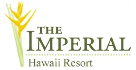 The Imperial Hawaii Resort logo with flower.